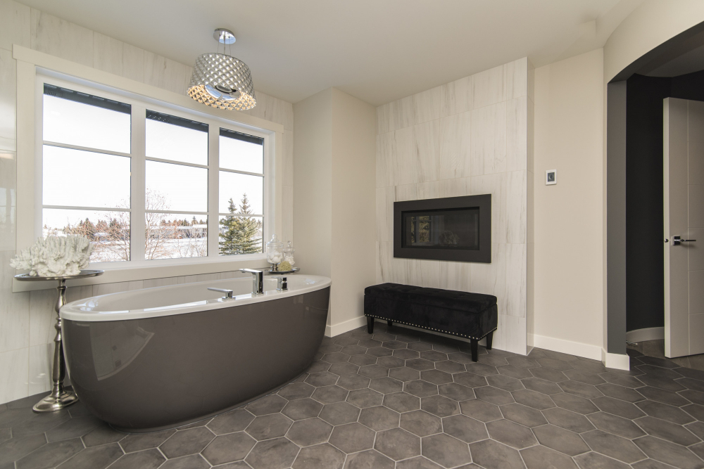 bath tub instalation